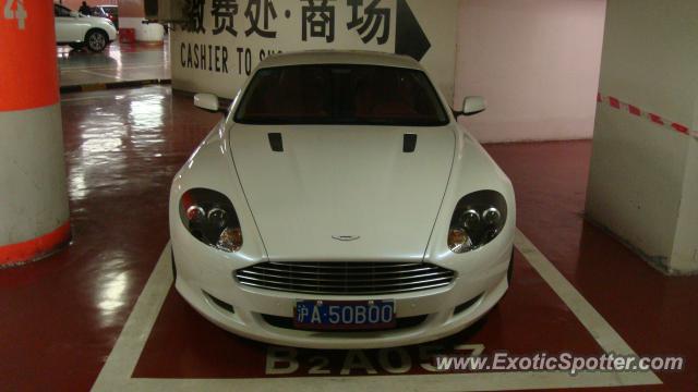 Aston Martin DB9 spotted in SHANGHAI, China