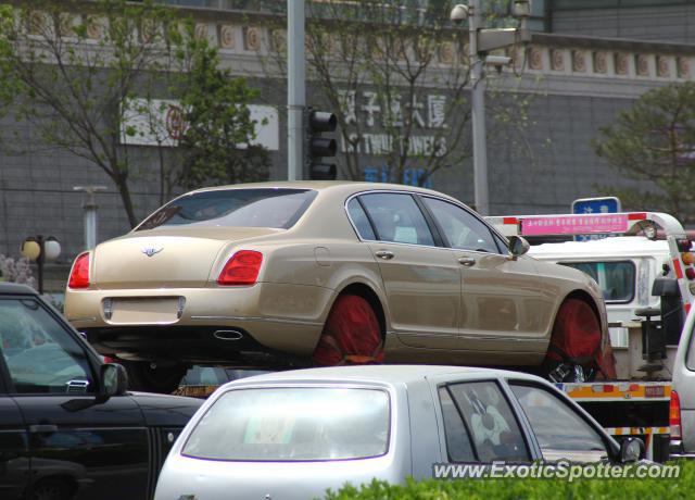 Bentley Continental spotted in Beijing, China