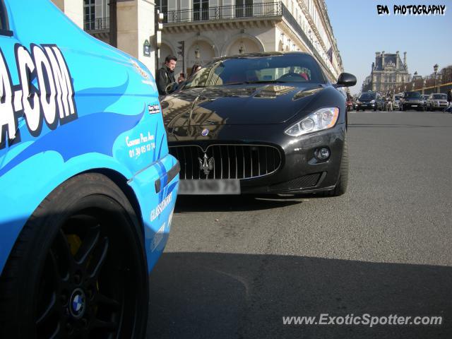 Maserati GranTurismo spotted in Paris, France