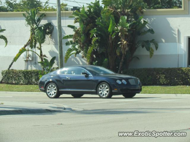 Bentley Continental spotted in Palm Beach, Florida