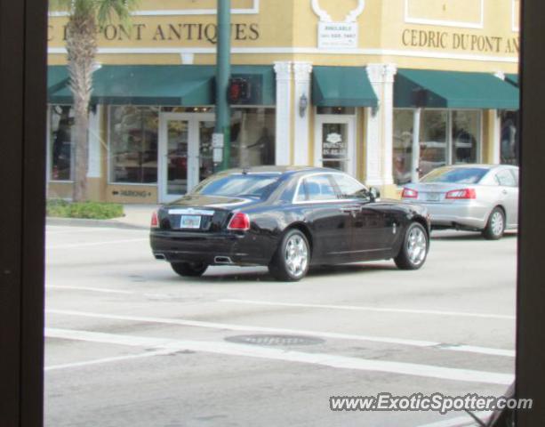 Rolls Royce Ghost spotted in Palm Beach, Florida