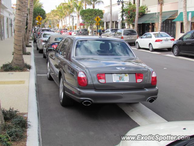 Bentley Arnage spotted in Palm Beach, Florida