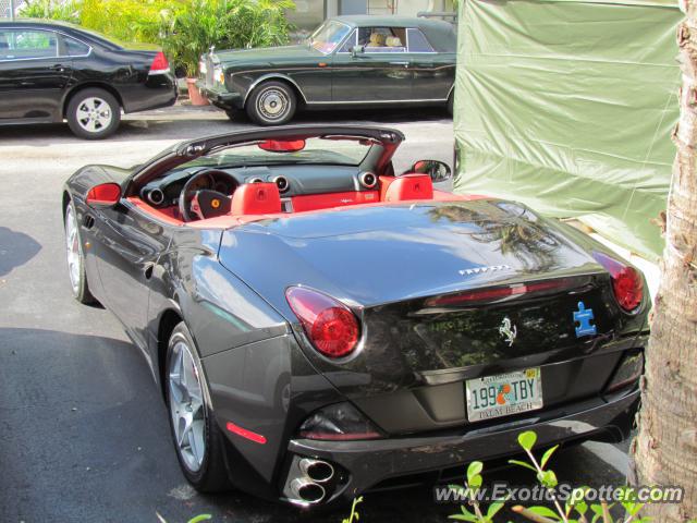 Ferrari California spotted in Palm Beach, Florida