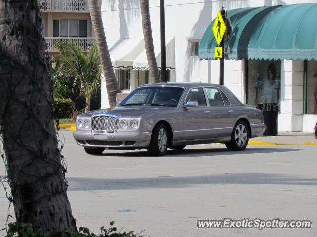 Bentley Arnage spotted in Palm Beach, Florida