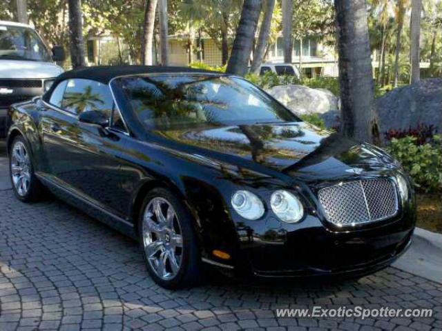 Bentley Continental spotted in Naples, Florida