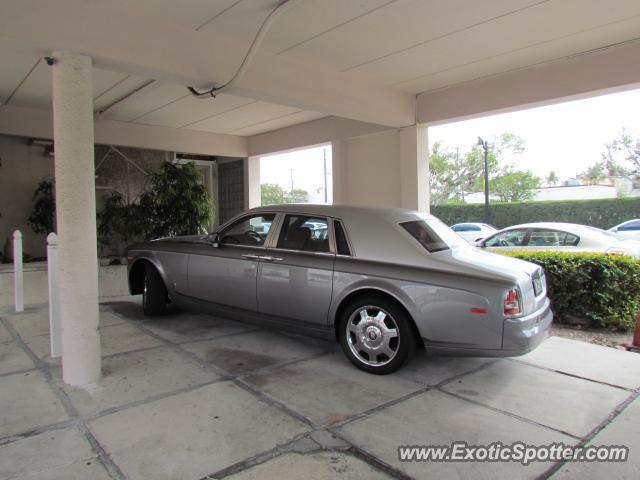 Rolls Royce Phantom spotted in Palm Beach, Florida