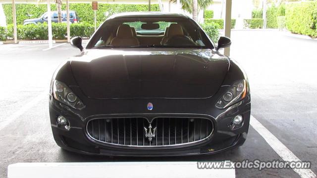 Maserati GranTurismo spotted in Palm Beach, Florida