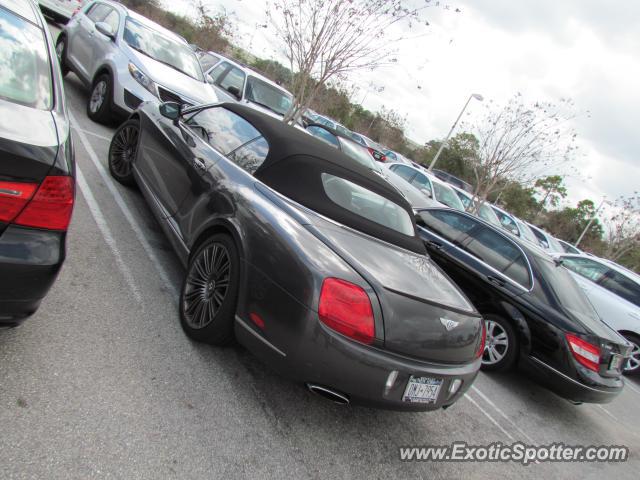 Bentley Continental spotted in Palm Beach Gardens, Florida