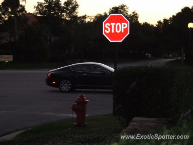 Bentley Continental spotted in Port Saint Lucie, Florida