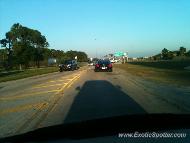 Bentley Continental spotted in Port St Lucie, Florida