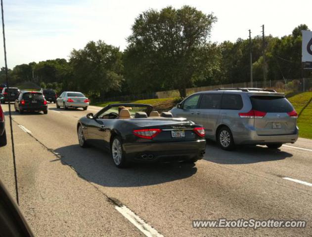 Maserati GranTurismo spotted in Orlando, Florida