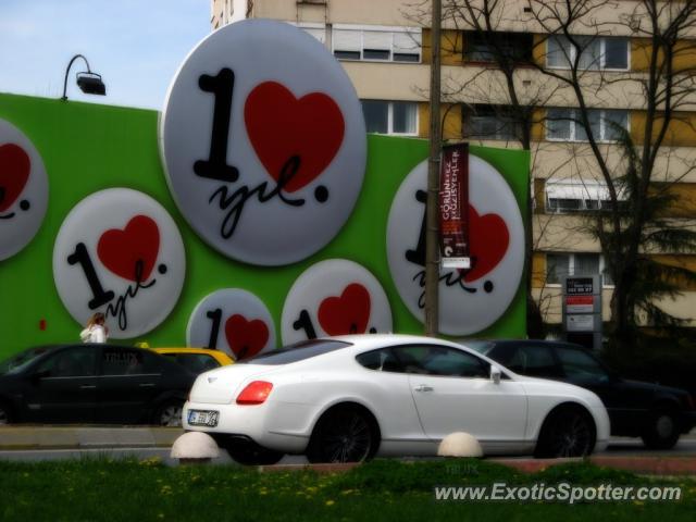 Bentley Continental spotted in Istanbul, Turkey