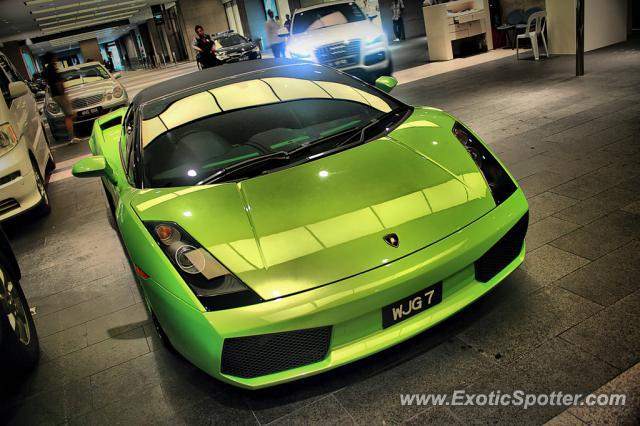 Lamborghini Gallardo spotted in Kuala Lumpur, Malaysia