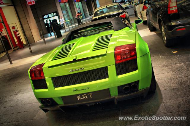 Lamborghini Gallardo spotted in Kuala Lumpur, Malaysia