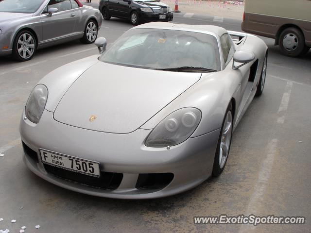 Porsche Carrera GT spotted in Dubai, United Arab Emirates