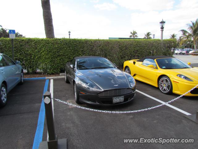 Aston Martin DB9 spotted in Palm Beach, Florida