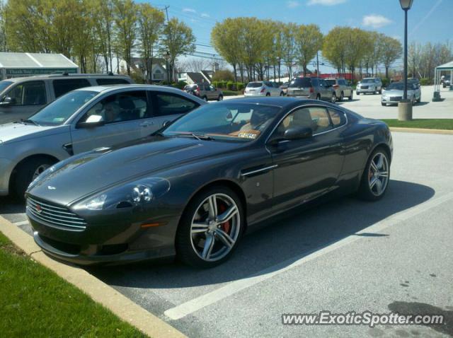 Aston Martin DB9 spotted in Phoenixville, Pennsylvania