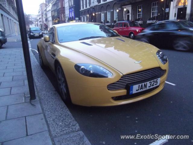 Aston Martin Vantage spotted in London, United Kingdom