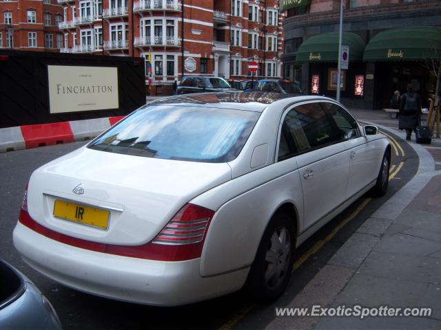 Mercedes Maybach spotted in London, United Kingdom