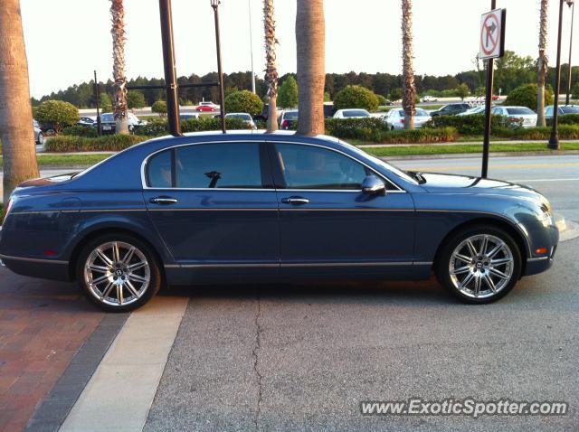 Bentley Continental spotted in Jacksonville, Florida