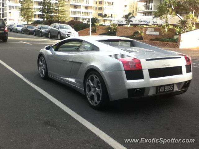 Lamborghini Gallardo spotted in Gold Coast, Australia