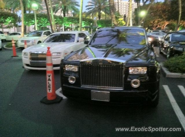 Rolls Royce Phantom spotted in Miami, Florida