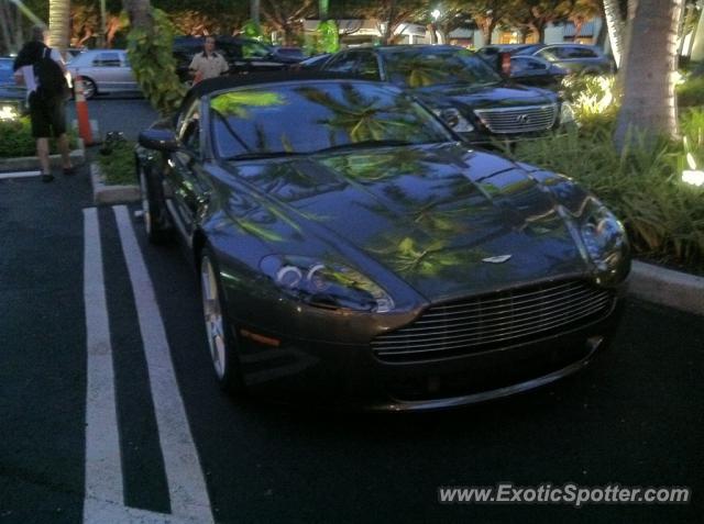 Aston Martin Vantage spotted in Miami, Florida