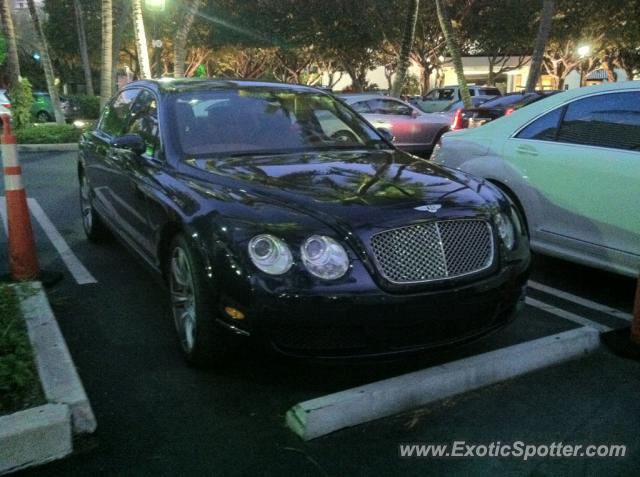 Bentley Continental spotted in Miami, Florida