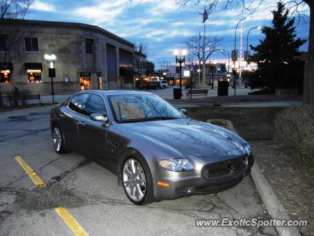 Maserati Quattroporte spotted in Barrington, Illinois