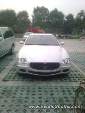 Maserati Quattroporte spotted in Beijing, China