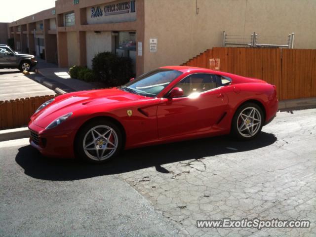 Ferrari 599GTB spotted in Albuquerque, New Mexico