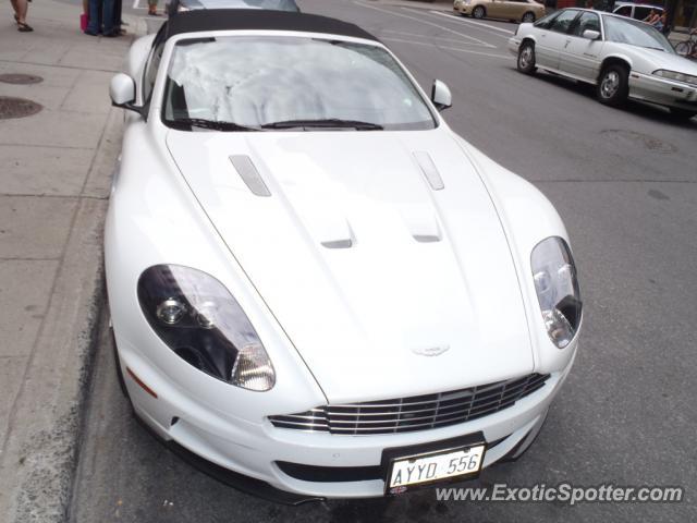 Aston Martin DBS spotted in Montreal, Canada