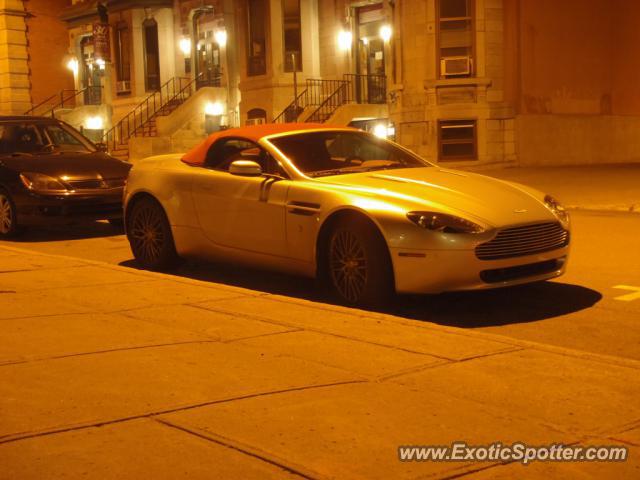 Aston Martin Vantage spotted in Montreal, Canada