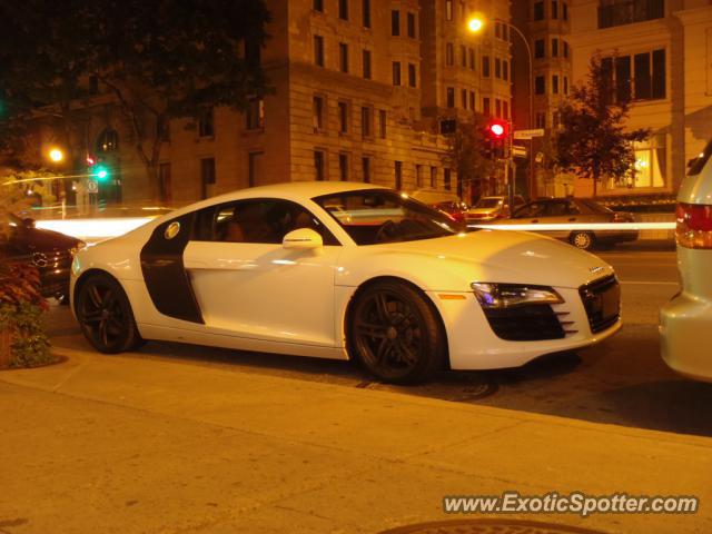 Audi R8 spotted in Montreal, Canada