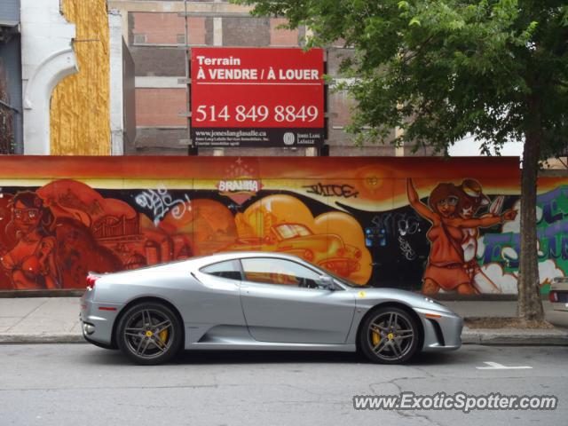 Ferrari F430 spotted in Montreal, Canada