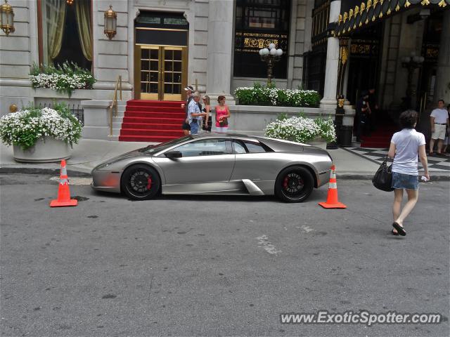 Lamborghini Murcielago spotted in Manhattan, New York