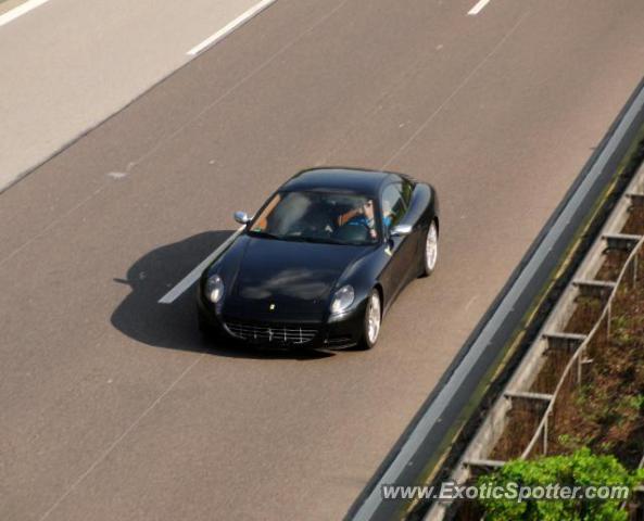 Ferrari 612 spotted in Motoway, Germany