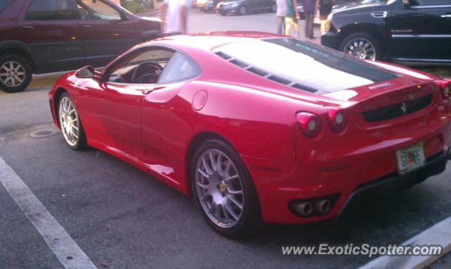 Ferrari F430 spotted in Jacksonville, Florida