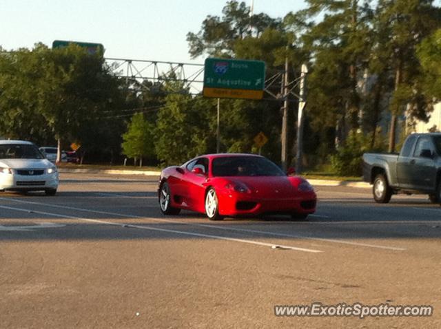 Ferrari 360 Modena spotted in Jacksonville, Florida