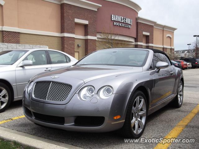 Bentley Continental spotted in Deerpark, Illinois