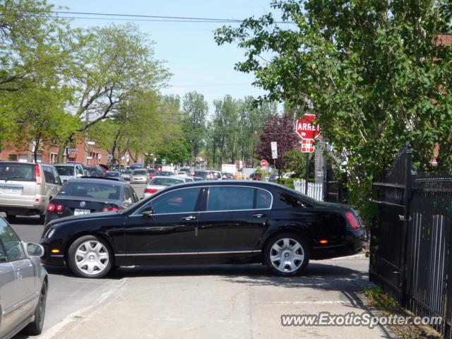 Bentley Continental spotted in Montreal, Canada