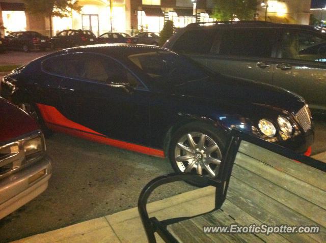 Bentley Continental spotted in Jacksonville, Florida