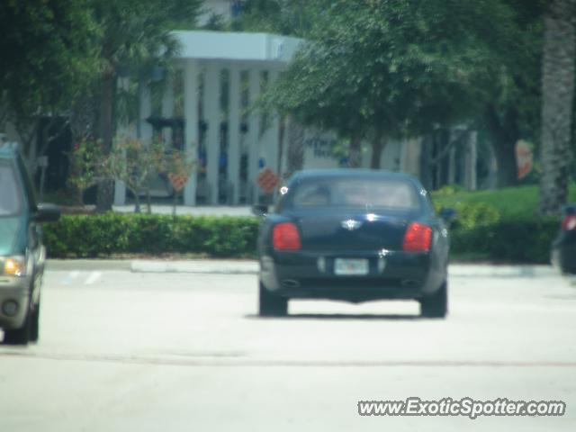 Bentley Continental spotted in Port St Lucie, Florida