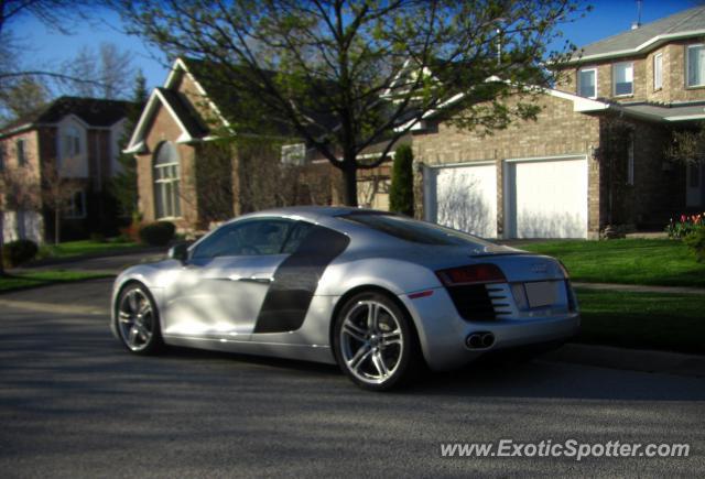 Audi R8 spotted in Georgetown, Canada