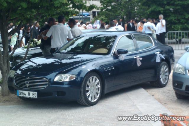 Maserati Quattroporte spotted in Lyon, France