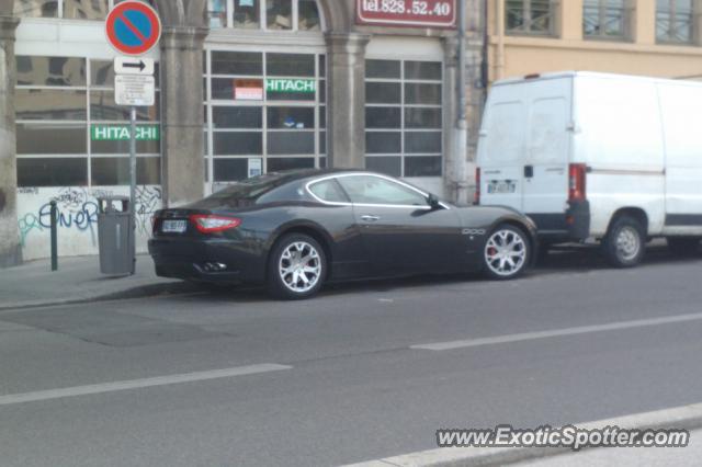 Maserati GranTurismo spotted in Lyon, France