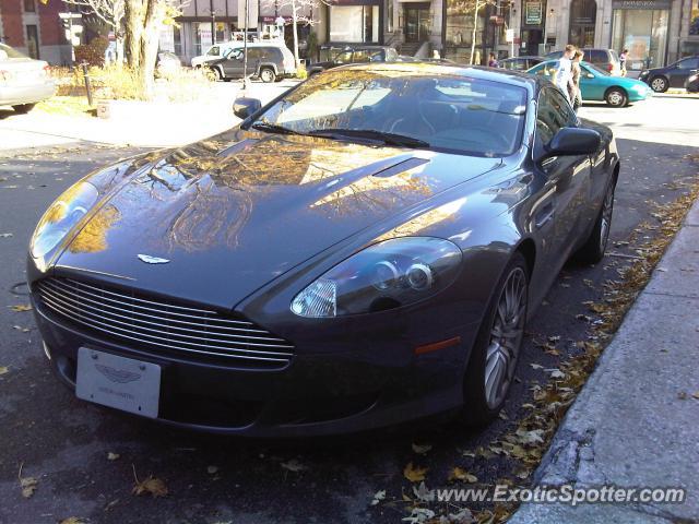 Aston Martin DB9 spotted in Montreal, Canada