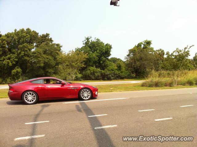 Aston Martin Vanquish spotted in Jacksonville, Florida