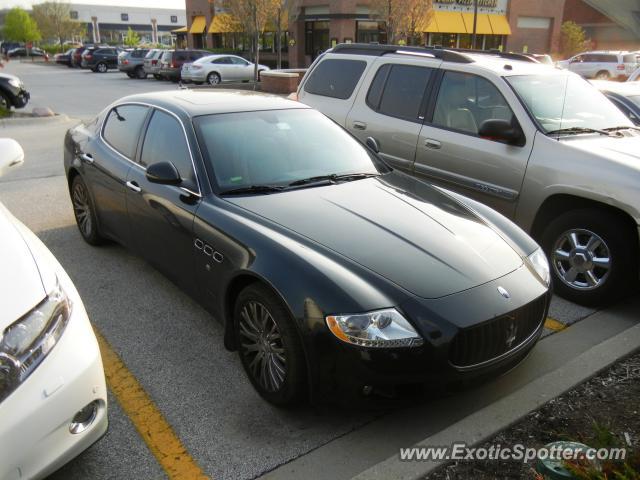 Maserati Quattroporte spotted in Deerpark, Illinois