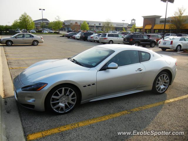 Maserati GranTurismo spotted in Deerpark, Illinois